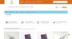 Desktop Screenshot of jynbows.com